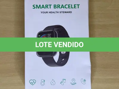 LOTE 130 - 01 SMARTWATCH SMARTBRACELET (NO ESTADO)