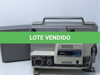 LOTE 474 - PROJETOR COPAL ANTIGO (NO ESTADO)