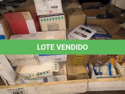 LOTE 081 - 01 LOTE COM TERMINAIS COAXIAL, MÓDULOS INTERMEDIÁRIOS, MÓDULOS DE TOMADA PARA TELEFONES E ESPELHOS PARA TOMADAS (NO ESTADO)