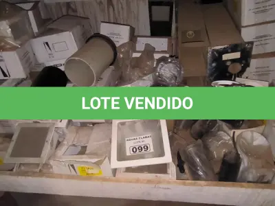 LOTE 099 - 01 LOTE COM LUMINÁRIAS DIVERSAS (NO ESTADO)