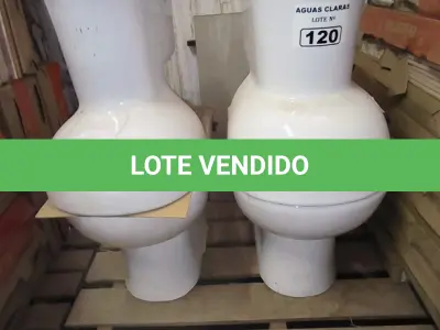 LOTE 120 - 04 VASOS SANITÁRIOS (NO ESTADO)