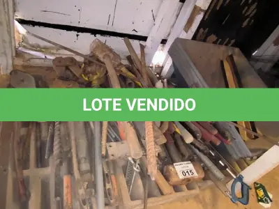 LOTE 015 - 01 LOTE COM FERRAMENTAS PARA OBRA (NO ESTADO)