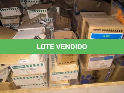 LOTE 081 - 01 LOTE COM TERMINAIS COAXIAL, MÓDULOS INTERMEDIÁRIOS, MÓDULOS DE TOMADA PARA TELEFONES E ESPELHOS PARA TOMADAS (NO ESTADO)