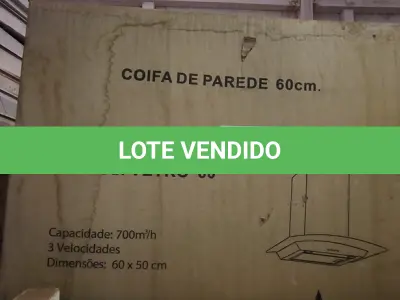 LOTE 077 - 01 COIFA DE PAREDE 0,60 CM TRAMONTINA (NO ESTADO)