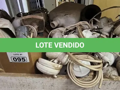 LOTE 095 - 01 LOTE COM CHUVEIROS MODELOS DIVERSOS (NO ESTADO)