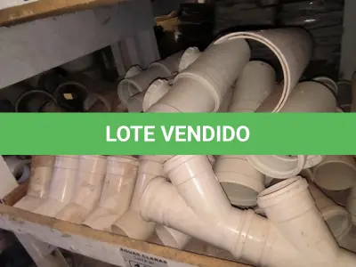 LOTE 156 - 01 LOTE COM JUNÇÃO PARA ESGOTO DIVERSOS TAMANHOS (NO ESTADO)