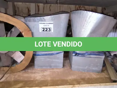 LOTE 223 - 03 EXAUSTORES E LUVAS PARA CONDULETES (NO ESTADO)