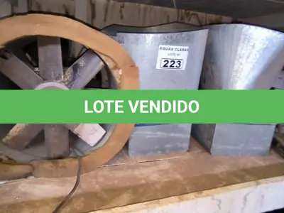 LOTE 223 - 03 EXAUSTORES E LUVAS PARA CONDULETES (NO ESTADO)