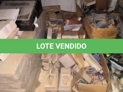 LOTE 078 - 01 LOTE COM REATORES PARA LÂMPADAS, TECLADOS DE SENHA PARA PORTA MAGNÉTICA E FONTE (NO ESTADO)