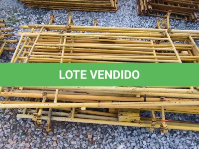 LOTE 249 - 01 LOTE COM GRADES EM FERRO NA COR AMARELA (NO ESTADO)