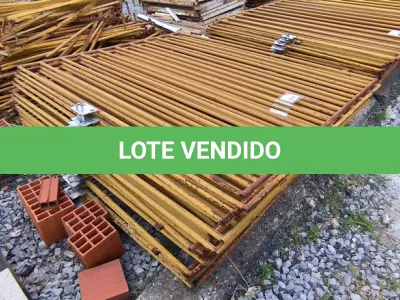 LOTE 271 - 01 LOTE COM GRADES EM FERRO NA COR AMARELA (NO ESTADO)