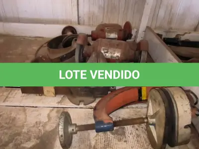 LOTE 065 - 02 ESMERIL, 02 VULCANIZADORAS PARA PNEU E 01 MORSA (NO ESTADO)