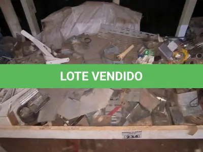 LOTE 234 - 01 LOTE COM PEÇAS PARA ELETROCALHAS (NO ESTADO) 