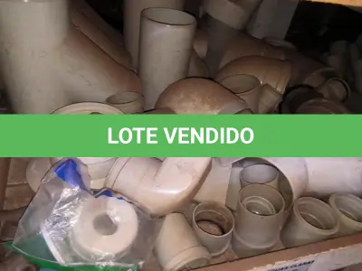 LOTE 154 - 01 LOTE COM JUNÇÃO PARA ESGOTO DIVERSOS TAMANHOS (NO ESTADO)