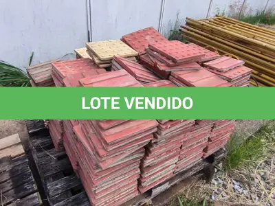 LOTE 242 - 01 LOTE COM PISO NICKA (NO ESTADO)