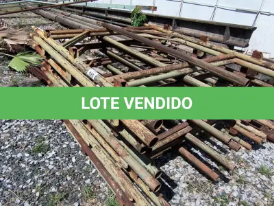 LOTE 193 - 01 LOTE COM GRADES EM FERRO NA COR VERDE (NO ESTADO)