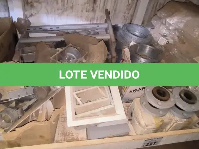 LOTE 227 - 01 LOTE COM ARAMES, PEÇAS PARA CONDULETES E BANCOS ARTICULADOS (NO ESTADO) 