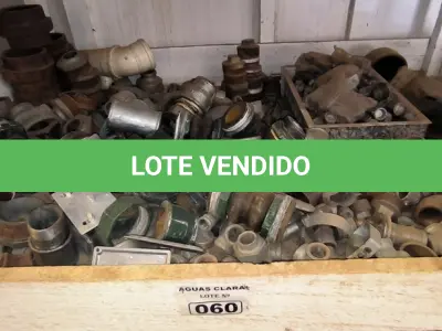 LOTE 060 - 01 LOTE COM CONEXÕES GALVANIZADAS (NO ESTADO) 