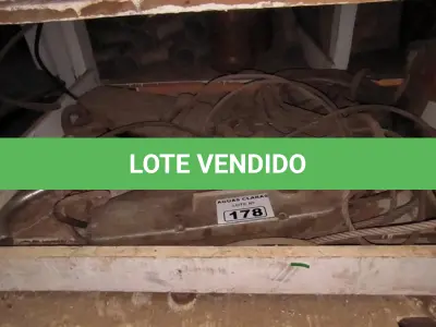 LOTE 178 - 02 GUINCHOS TIFOR E CORRENTES DE AÇO (NO ESTADO)