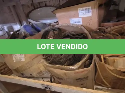 LOTE 222 - 01 LOTE COM ANÉIS DE VEDAÇÃO PARA ENCANAMENTO (NO ESTADO)