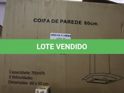 LOTE 080 - 01 COIFA DE PAREDE 0,60 CM TRAMONTINA (NO ESTADO)
