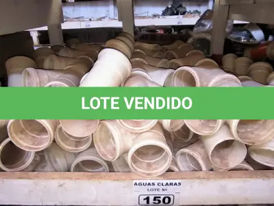 LOTE 150 - 01 LOTE COM JUNÇÃO SIMPLES PARA ESGOTO DN75(NO ESTADO)