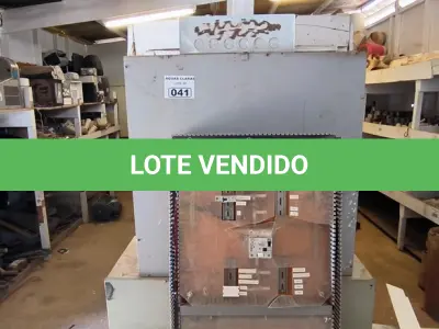 LOTE 041 - 01 LOTE COM QUADROS DE COMANDO ELÉTRICOS (NO ESTADO)