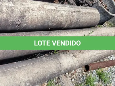 LOTE 128 - 01 POSTE DE CONCRETO QUADRADO (NO ESTADO)