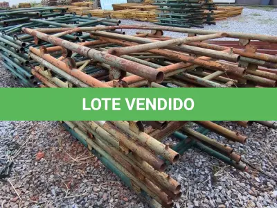 LOTE 268 - 01 LOTE COM GRADES EM FERRO NA COR VERDE (NO ESTADO)