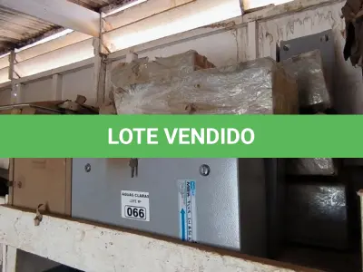 LOTE 066 - 01 LOTE COM QUADROS ELÉTRICOS (NO ESTADO)