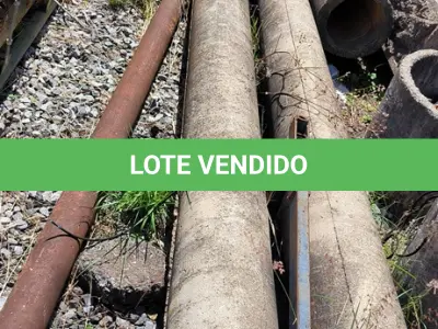 LOTE 127 - 01 POSTE REDONDO DE CONCRETO (NO ESTADO)