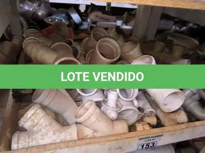 LOTE 153 - 01 LOTE COM JUNÇÃO PARA ESGOTO DIVERSOS TAMANHOS (NO ESTADO)