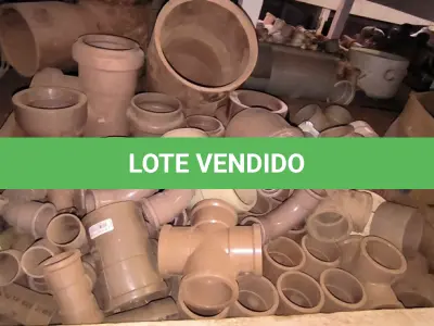 LOTE 179 - 01 LOTE COM JUNÇÃO PARA ÁGUA DIVERSOS TAMANHOS (NO ESTADO)