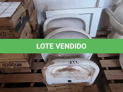 LOTE 211 - 04 PIAS PARA LAVATÓRIO (NO ESTADO)