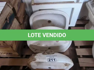 LOTE 211 - 04 PIAS PARA LAVATÓRIO (NO ESTADO)