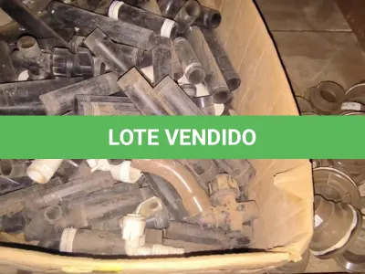LOTE 163 - 01 LOTE COM JUNÇÃO PARA ESGOTO DIVERSOS TAMANHOS (NO ESTADO)