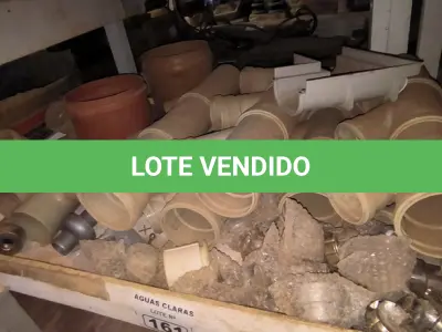 LOTE 161 - 01 LOTE COM JUNÇÃO PARA ESGOTO DIVERSOS TAMANHOS (NO ESTADO)