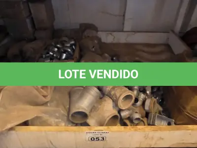 LOTE 053 - 01 LOTE COM CONEXÃO EM ALUMÍNIO E GALVANIZADOS (NO ESTADO)