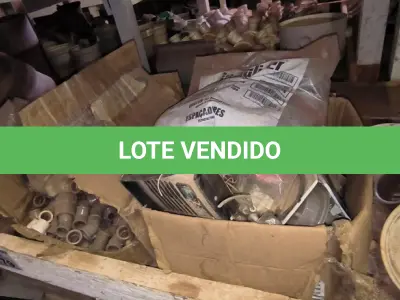 LOTE 179 - 01 LOTE COM JUNÇÃO PARA ÁGUA DIVERSOS TAMANHOS (NO ESTADO)