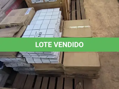 LOTE 143 - 23 CAIXAS DE PASTILHA BRANCA (NO ESTADO)