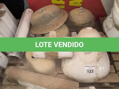 LOTE 123 - 10 LAVATÓRIOS PARA BANHEIRO (NO ESTADO)