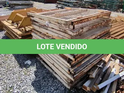 LOTE 025 - 01 LOTE COM GRADES BRANCAS (NO ESTADO)