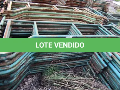LOTE 260 - 01 LOTE COM GRADES EM FERRO NA COR VERDE (NO ESTADO)