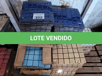 LOTE 202 - 01 LOTE COM PASTILHAS DIVERSAS TAMANHOS E CORES (NO ESTADO)