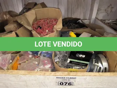 LOTE 076 - 01 LOTE COM TERMINAIS DE CONEXÃO (NO ESTADO)