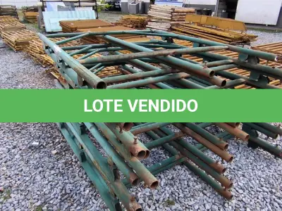 LOTE 250 - 01 LOTE COM GRADES EM FERRO NA COR VERDE (NO ESTADO)