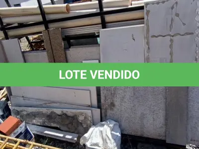 LOTE 028 - 01 LOTE COM PEDRAS DE GRANITOS DIVERSOS (NO ESTADO)