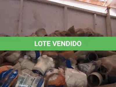 LOTE 103 - 01 LOTE COM CAIXAS SIFONADAS, JUNÇÕES (NO ESTADO)