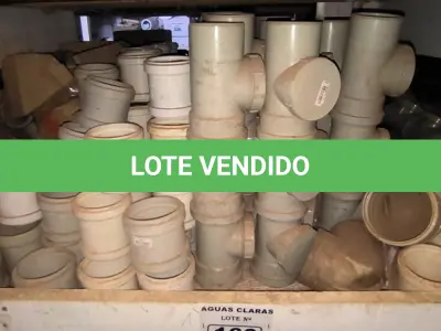 LOTE 160 - 01 LOTE COM JUNÇÃO PARA ESGOTO DIVERSOS TAMANHOS (NO ESTADO)