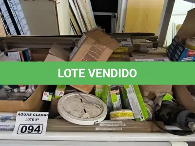 LOTE 094 - 01 LOTE COM LÂMPADAS DIVERSAS (NO ESTADO)